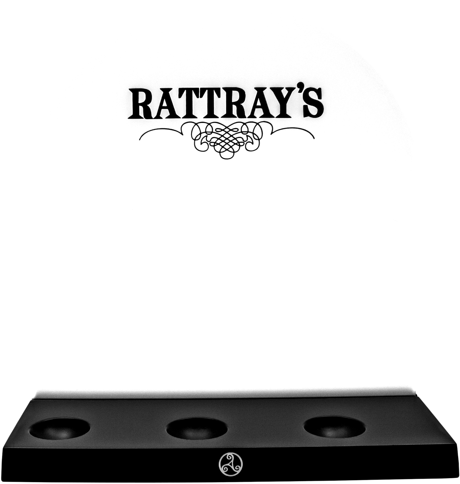 Rattray's Display Black for 3 pipes