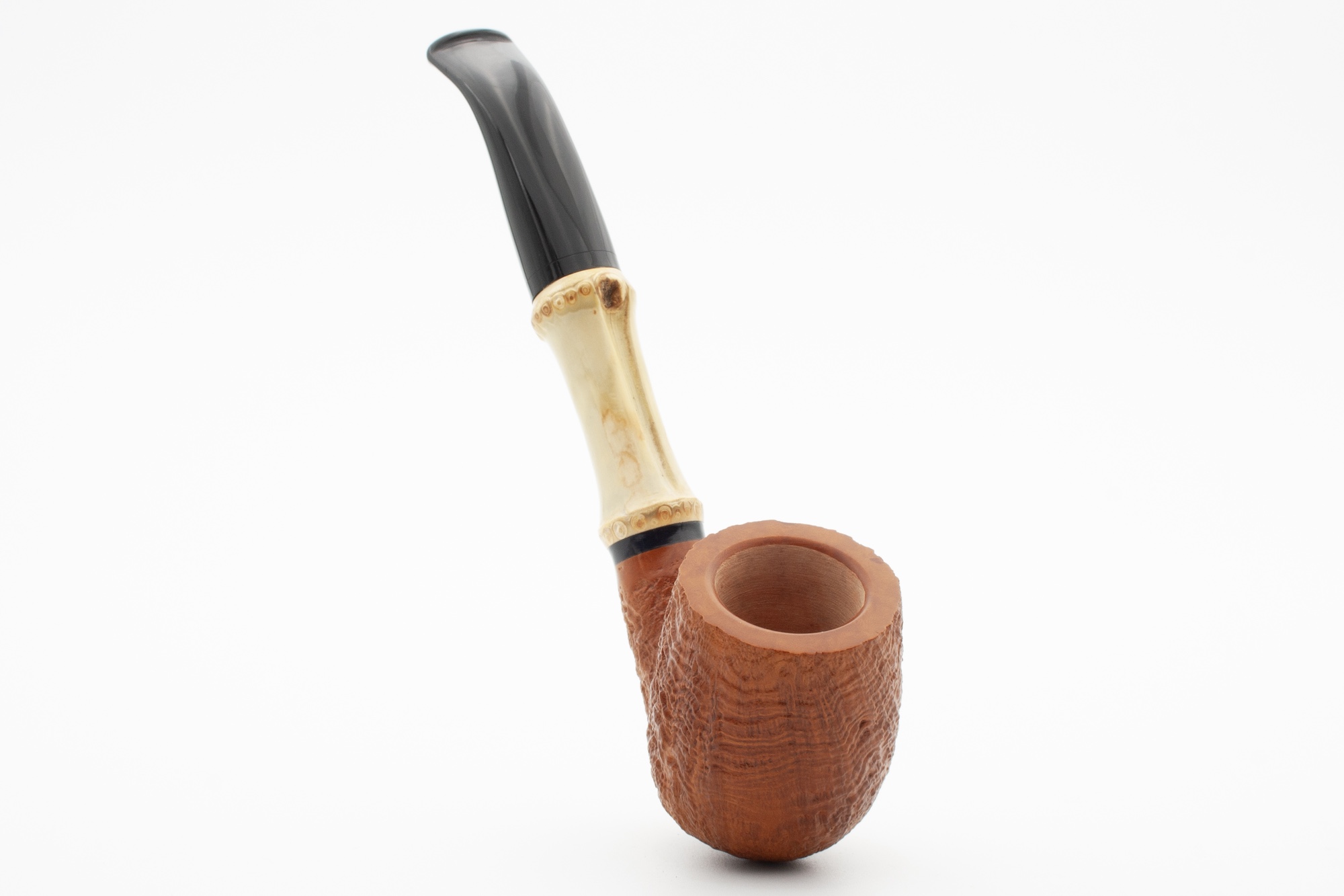 Rattray's Bamboo Bent Sandblast Light 9mm Rattray's Bamboo Bent Sandblast Light 9mm