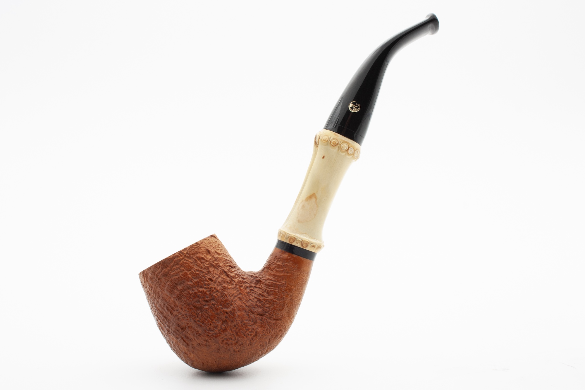 Rattray's Bamboo Bent Sandblast Light 9mm Rattray's Bamboo Bent Sandblast Light 9mm